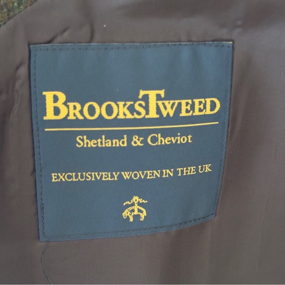 Brooks Brothers Shetland & Cheviot 
Scottish Wool Tweed Sport Coat - Picture 11 of 11